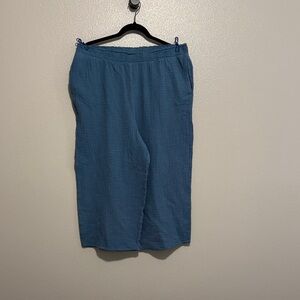 Jessica Simpson Blue Cropped Pants
